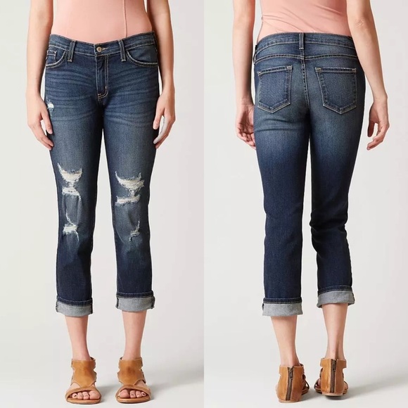 Kancan | Distressed & Ripped Cropped Jeans - Picture 6 of 6